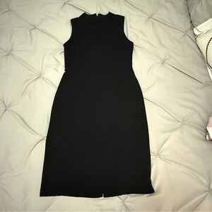 LOFT Black Sleeveless Dress